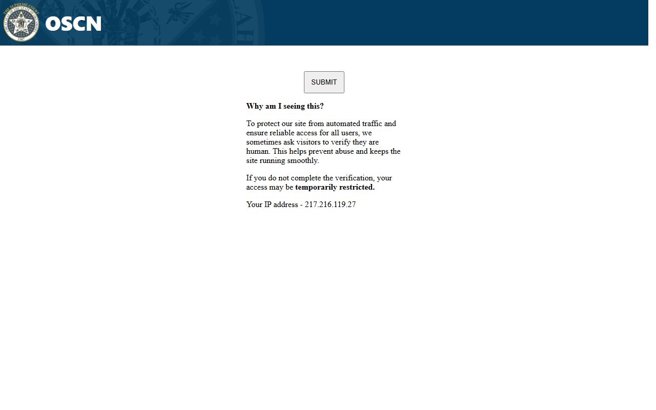 Stephens County probate records link to Oklahoma Title 47 motor vehicle statutes for small estate vehicle transfers